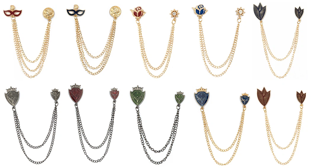 chain brooch chain brooch
