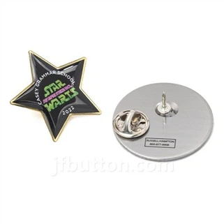 Huy Hiệu Pin Ngôi Sao Vàng