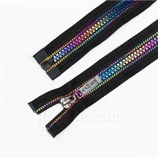 Khóa kim loại kết thúc mở cho áo khoác