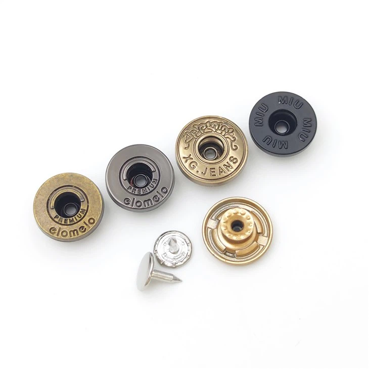 Buttons For Denim Jeans