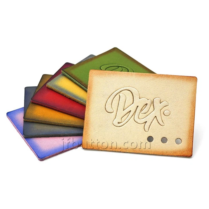 Custom Rectangle Leather Patch