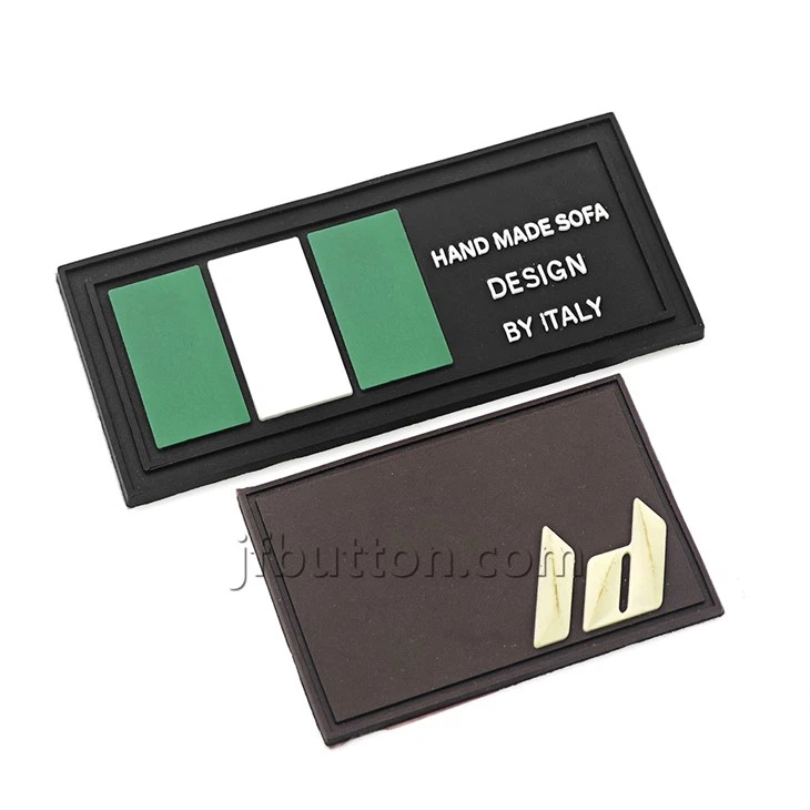 Personalised Black Silicone Name Label best