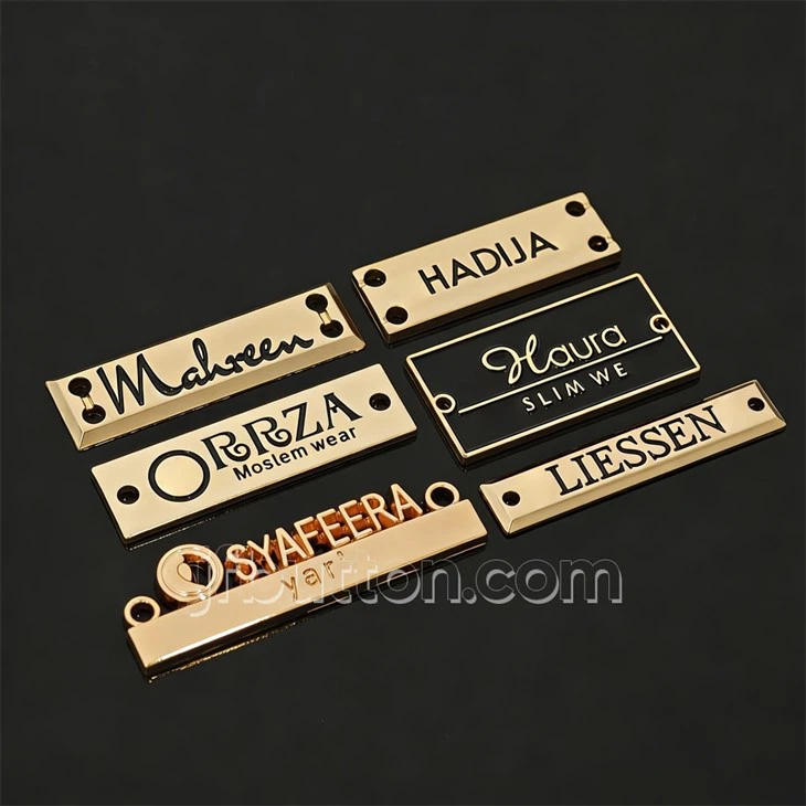 Screw Back Metal Logo Label suppliers