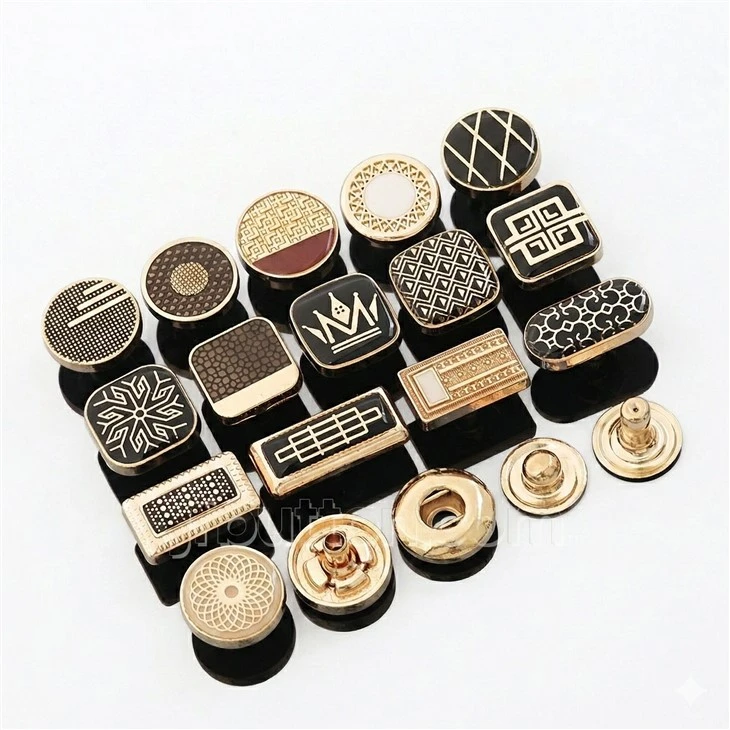Snap Press Studs cho Black Thawb