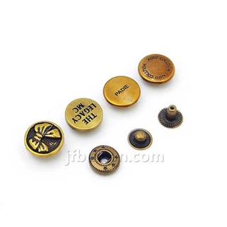 Kim loại Snap On Buttons